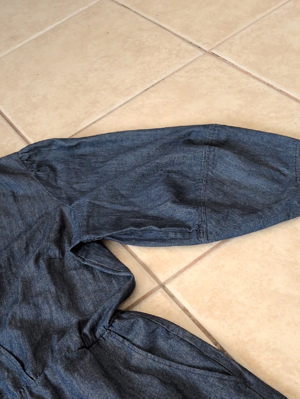 ELOQUII Denim Romper Size 22 - Picture 6 of 6